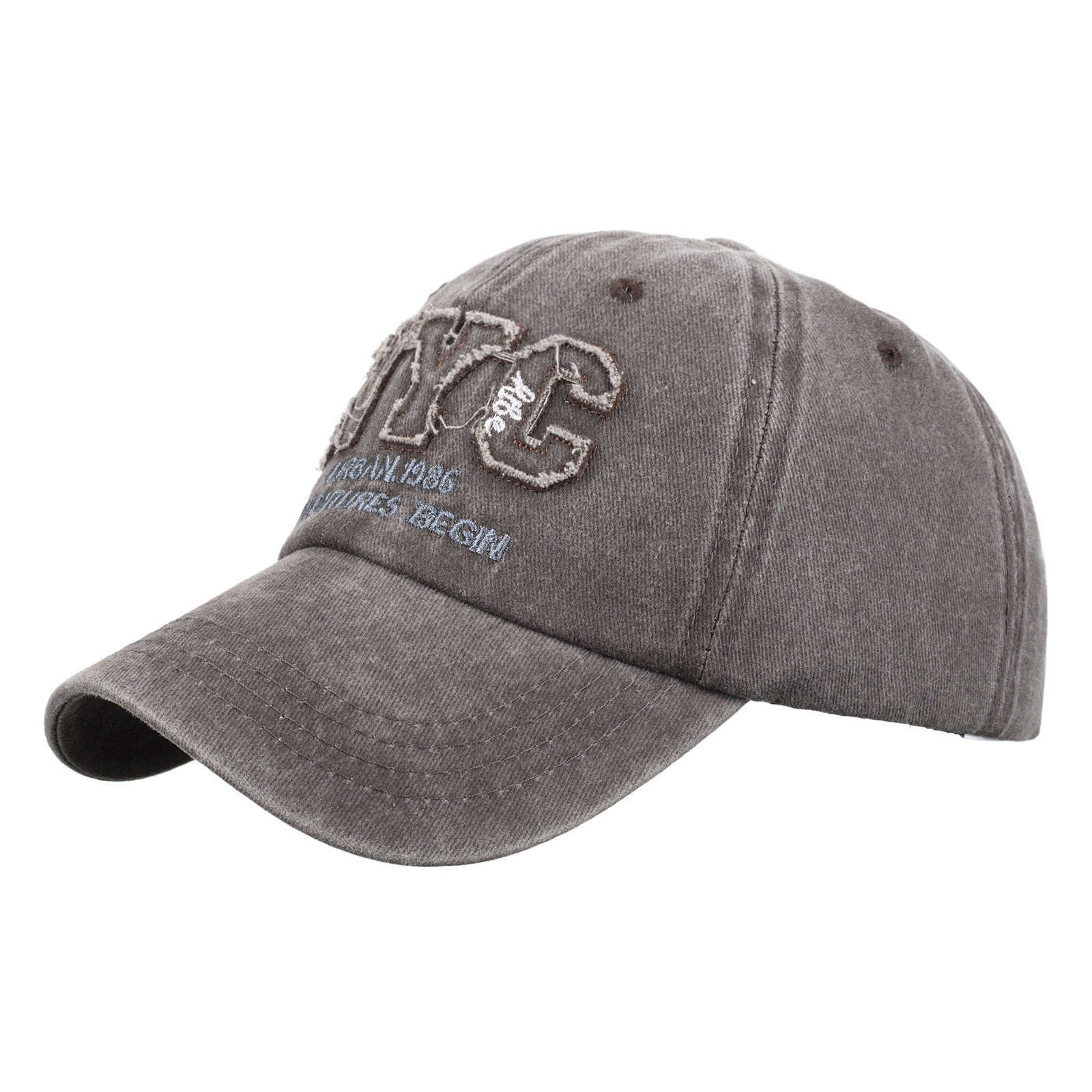 thumbnail image 2 of Gorra de béisbol bordada para hombre - Ajuste clásico - Ajustable - Gorra para pareja - Poliéster, 2 of 4